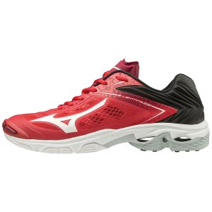 Mizuno Wave Lightning Z5 Bayan Voleybol Ayakkabısı Kırmızı/Siyah (Tr.HJW)